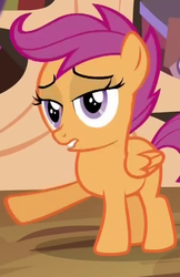 Size: 459x709 | Tagged: safe, screencap, scootaloo, g4, twilight time, cropped, female, solo