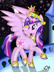 Size: 512x680 | Tagged: safe, artist:oelopez, twilight sparkle, alicorn, pony, g4, female, mare, solo, twilight sparkle (alicorn)