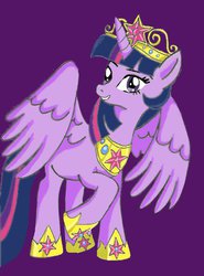 Size: 523x708 | Tagged: safe, artist:vamp-princess-lumina, twilight sparkle, alicorn, pony, g4, female, mare, solo, twilight sparkle (alicorn)