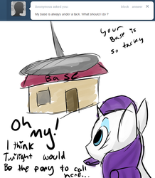 Size: 680x780 | Tagged: safe, artist:moonblizzard, rarity, g4, ask, female, rarity answers, solo, tumblr