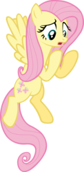 Size: 2921x6000 | Tagged: safe, artist:machstyle, fluttershy, pegasus, pony, g4, belly, female, flying, mare, simple background, solo, transparent background, vector