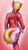 Size: 332x600 | Tagged: safe, artist:kucyki, big macintosh, earth pony, anthro, g4, clothes, crossdressing, male, skirt, solo