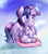 Size: 1600x1800 | Tagged: safe, artist:kyodashiro, twilight sparkle, alicorn, pony, g4, cute, featured image, female, mare, pillow, sitting, smiling, snow, snowfall, solo, spread wings, twiabetes, twilight sparkle (alicorn)