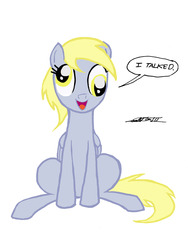 Size: 3000x4000 | Tagged: safe, artist:walliscolours, derpy hooves, pegasus, pony, g4, the last roundup, female, mare, solo