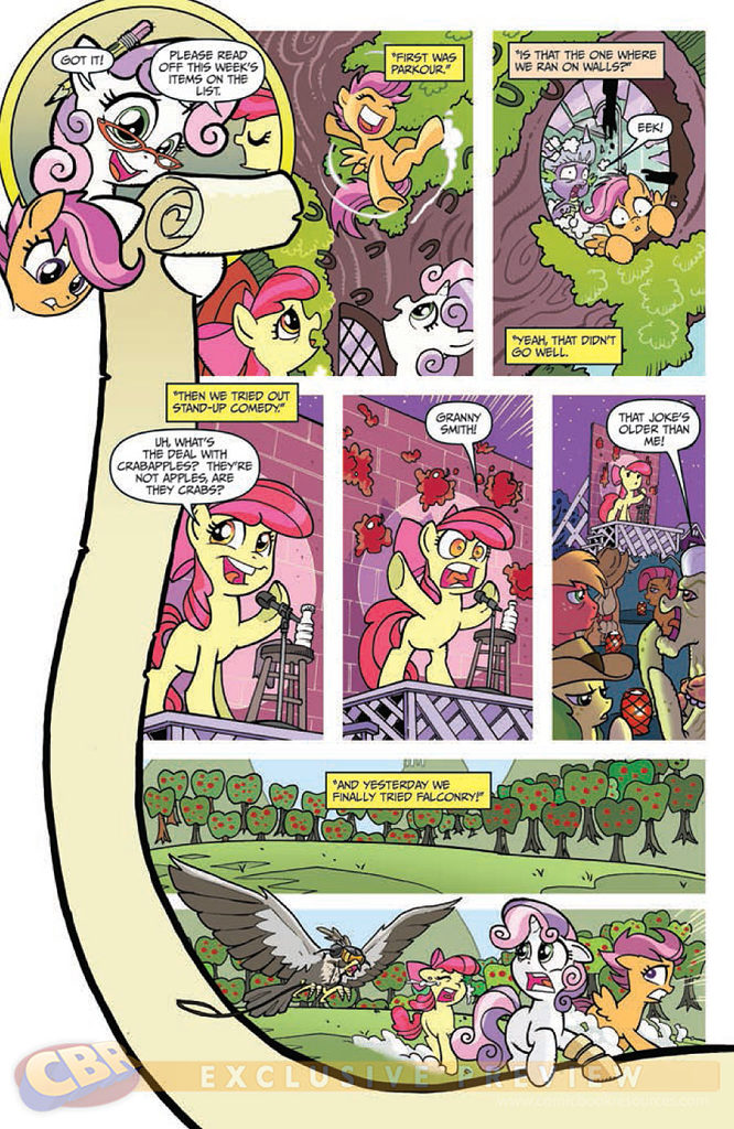 Safe Artist Tony Fleecs Idw Official Comic Apple Bloom