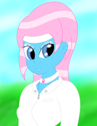 Size: 2144x2780 | Tagged: dead source, safe, artist:sct-trigger1221, lotus blossom, equestria girls, g4, equestria girls-ified, female, smiling, solo