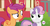 Size: 1151x609 | Tagged: safe, screencap, scootaloo, sweetie belle, g4, my little pony: friendship is magic, twilight time, hub logo, meme, youtube caption