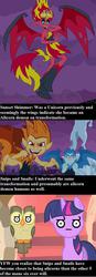 Size: 584x1676 | Tagged: safe, snails, snips, sunset shimmer, alicorn, pony, equestria girls, g4, sunset satan, wat