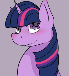 Size: 1280x1405 | Tagged: safe, artist:dozymouse, twilight sparkle, g4, female, smiling, solo