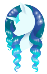 Size: 222x351 | Tagged: safe, artist:haventide, oc, oc only, oc:aqua wish, pony, unicorn, bust, female, mare, solo