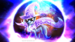 Size: 1920x1080 | Tagged: safe, artist:fission07, trixie, pony, unicorn, g4, female, mare, solo, wallpaper