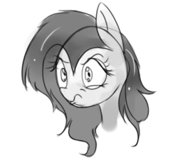 Size: 397x359 | Tagged: safe, artist:aureai-sketches, fluttershy, g4, female, meme, monochrome, rage, rage face, sketch, solo