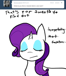 Size: 680x780 | Tagged: safe, artist:moonblizzard, rarity, g4, ask, female, rarity answers, solo, tumblr