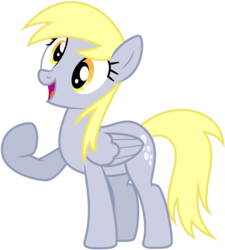 Size: 3150x3500 | Tagged: safe, artist:yanoda, derpy hooves, pegasus, pony, g4, rainbow falls, female, mare, simple background, solo, transparent background, vector
