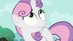 Size: 1280x720 | Tagged: safe, screencap, sweetie belle, g4, twilight time, female, solo