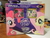 Size: 3648x2736 | Tagged: safe, enterplay, fluttershy, pinkie pie, queen chrysalis, twilight sparkle, earth pony, parasprite, pegasus, pony, g4, my little pony collectible card game, premiere, card, ccg, female, irl, mare, merchandise, photo, tail