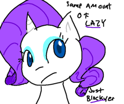 Size: 571x480 | Tagged: safe, artist:moonblizzard, rarity, g4, ask, female, rarity answers, solo, tumblr
