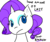 Size: 571x480 | Tagged: safe, artist:moonblizzard, rarity, g4, ask, female, rarity answers, solo, tumblr