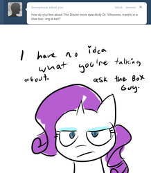 Size: 680x780 | Tagged: safe, artist:moonblizzard, rarity, g4, ask, female, rarity answers, solo, tumblr