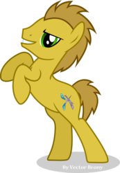 Size: 3057x4407 | Tagged: safe, artist:vector-brony, oc, oc only, earth pony, pony, earth pony oc, grin, high res, looking at you, male, rearing, shadow, simple background, smiling, smiling at you, solo, stallion, transparent background, vector