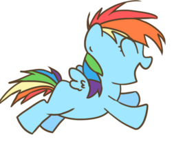 Size: 504x422 | Tagged: safe, artist:annehairball, rainbow dash, g4, cute, dashabetes, female, filly, filly rainbow dash, foal, solo