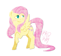 Size: 2132x1972 | Tagged: safe, artist:kaokay, fluttershy, g4, female, simple background, solo, transparent background