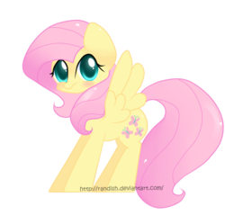 Size: 895x893 | Tagged: safe, artist:randish, fluttershy, g4, female, solo