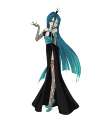 Size: 2750x3000 | Tagged: safe, artist:bloom2, queen chrysalis, human, g4, female, humanized, solo