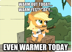 Size: 324x236 | Tagged: safe, applejack, g4, 1000 hours in ms paint, crossover, dialogue, family guy, female, image macro, male, meme, ms paint, solo