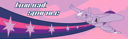 Size: 3360x1050 | Tagged: safe, artist:totallynotabronyfim, twilight sparkle, g4, f/a-18 hornet, jet, jet fighter, plane, psychedelic, wallpaper