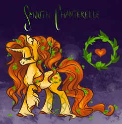 Size: 1600x1625 | Tagged: safe, artist:haventide, oc, oc only, pony, unicorn, female, mare, smooth chanterelle, solo, unshorn fetlocks