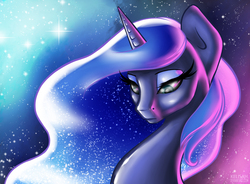 Size: 2717x2000 | Tagged: safe, artist:kelisah, princess luna, g4, female, solo