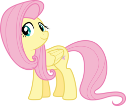 Size: 7119x6000 | Tagged: safe, artist:vladimirmacholzraum, fluttershy, g4, it ain't easy being breezies, .svg available, absurd resolution, female, simple background, solo, transparent background, vector