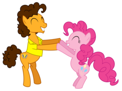 Size: 8000x5961 | Tagged: safe, artist:masem, cheese sandwich, pinkie pie, earth pony, pony, g4, pinkie pride, .svg available, absurd resolution, simple background, transparent background, vector