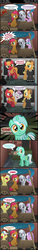 Size: 1424x9309 | Tagged: safe, artist:wildtiel, babs seed, lyra heartstrings, oc, g4, cmc manehatten, comic