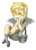 Size: 600x827 | Tagged: safe, artist:catlikeacat, derpy hooves, human, g4, female, humanized, letter, mailbag, mailpony, simple background, solo, transparent background, winged humanization