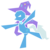 Size: 9000x9000 | Tagged: safe, artist:flamevulture17, trixie, pony, unicorn, g4, absurd resolution, female, mare, minimalist, solo