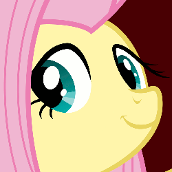 Size: 500x500 | Tagged: safe, artist:vladimirmacholzraum, edit, edited screencap, screencap, fluttershy, g4, it ain't easy being breezies, animated, female, solo, vibrating