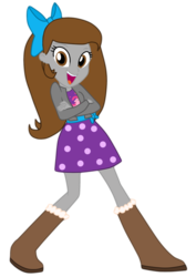 Size: 752x1062 | Tagged: safe, artist:tarajelisha, oc, oc only, equestria girls, g4, boots, clothes, equestria girls-ified, high heel boots, jacket, shirt, shoes, skirt, solo