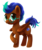 Size: 587x693 | Tagged: safe, artist:tsaoshin, oc, oc only, oc:swiftclick, pegasus, pony, female, glasses, mare, solo