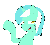 Size: 920x840 | Tagged: safe, artist:lamia, lyra heartstrings, ask reaction lyra, g4, animated, bust, colored pupils, dialogue, female, flash, gif, lidded eyes, looking up, oh you, open mouth, raised hoof, reaction image, simple background, smiling, solo, transparent background