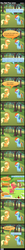 Size: 1000x10000 | Tagged: safe, artist:rdbrony16, applejack, big macintosh, rainbow dash, earth pony, pony, g4, comic, male, pointy ponies, pun, stallion, terrible