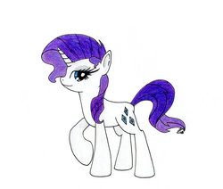 Size: 900x762 | Tagged: safe, artist:azurushka, rarity, pony, unicorn, g4, alternate hairstyle, bedroom eyes, cute, female, lidded eyes, looking at you, mare, raised hoof, simple background, smiling, solo, white background