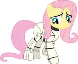 Size: 1000x821 | Tagged: safe, artist:scribblez, fluttershy, g4, female, solo, star wars, stormtrooper