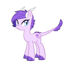 Size: 3000x3000 | Tagged: safe, artist:kianamai, oc, oc only, oc:crystal clarity, dracony, hybrid, pony, kilalaverse, female, freckles, interspecies offspring, mare, next generation, offspring, parent:rarity, parent:spike, parents:sparity, simple background, solo, white background