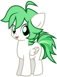 Size: 3000x4012 | Tagged: safe, artist:sunley, oc, oc only, pegasus, pony, female, filly, simple background, solo, transparent background, vector