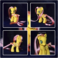 Size: 1204x1204 | Tagged: safe, artist:soulren, munchy, g1, g4, customized toy, g1 to g4, generation leap, irl, photo, solo, toy