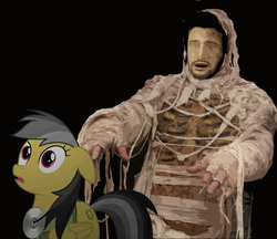 Size: 1040x900 | Tagged: safe, daring do, g4, cd, drakeface, mummy, nathan drake, uncharted