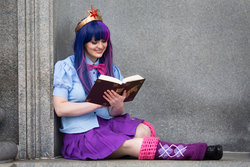 Size: 1024x683 | Tagged: safe, artist:shelbeanie, twilight sparkle, human, equestria girls, g4, cosplay, irl, irl human, photo, solo