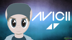 Size: 1920x1080 | Tagged: safe, pony, avicii, clothes, hat, ponified, solo